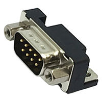 日本航空電子工業 基板側コネクタ ライトアングル ピン DELC-J9PAF-13L6E 1個（直送品）