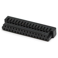 日本航空電子工業 ケーブル側プラグ 2列型 ディスクリートワイヤ用圧着結線型 FI-W31S 1個（直送品）