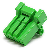 日本航空電子工業 1列型ソケットハウジング 一体型係止フラットタイプ IL-AG5-7S-S3C1 1個（直送品）