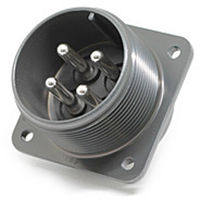 日本航空電子工業 パネル取付レセプタクル(TUV認定品 単体防水型) JL04HV-2E22-22PE-B-R 1個（直送品）