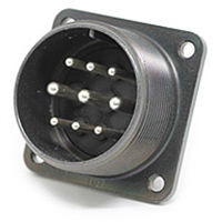 日本航空電子工業 パネル取付レセプタクル(TUV認定品 単体防水型) JL04V-2E24-11PE-B-R 1個（直送品）