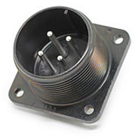 日本航空電子工業 パネル取付レセプタクル(TUV認定品 単体防水型) JL04V-2E20-4PE-B-R 1個（直送品）