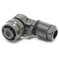 日本航空電子工業 アングルプラグ JN2FS04FK2-R 1個（直送品）