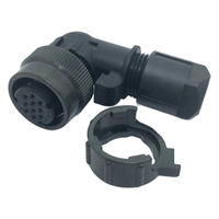 日本航空電子工業 アングルプラグ JN2FS10SL2-R 1個（直送品）