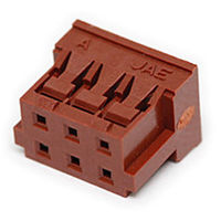 日本航空電子工業 ソケットハウジング LY10-DC6BR 1個（直送品）