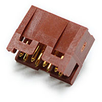 日本航空電子工業 ピンヘッダ(スルーホールタイプ) ライトアングルタイプ LY20-8P-DLT1-P1E-BR 1個（直送品）