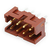 日本航空電子工業 ピンヘッダ(スルーホールタイプ) ストレートタイプ LY20-8P-DT1-P1E-BR 1個（直送品）