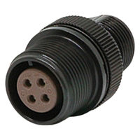 日本航空電子工業 半田結線式 ケーブル中継用レセプタクル N/MS3101B14S-2S 1個（直送品）