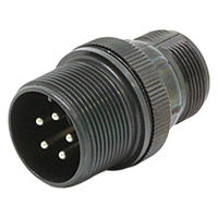 日本航空電子工業 半田結線式 ケーブル中継用レセプタクル N/MS3101B18-11P 1個（直送品）