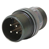 日本航空電子工業 半田結線式 ケーブル中継用レセプタクル N/MS3101B20-4P 1個（直送品）