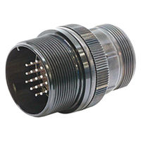 日本航空電子工業 半田結線式 ケーブル中継用レセプタクル N/MS3101B24-28P 1個（直送品）