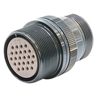 日本航空電子工業 半田結線式 ケーブル中継用レセプタクル N/MS3101B24-28S 1個（直送品）