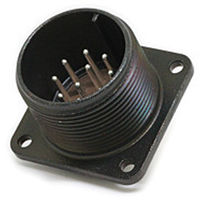 日本航空電子工業 半田結線式 パネル取付レセプタクル N/MS3102A18-1P 1個（直送品）