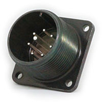 日本航空電子工業 半田結線式 パネル取付レセプタクル N/MS3102A18-8P 1個（直送品）