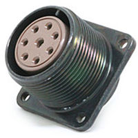 日本航空電子工業 半田結線式 パネル取付レセプタクル N/MS3102A18-8S 1個（直送品）