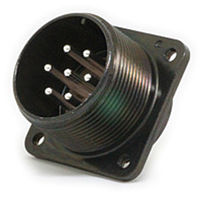 日本航空電子工業 半田結線式 パネル取付レセプタクル N/MS3102A20-15P 1個（直送品）