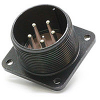 日本航空電子工業 半田結線式 パネル取付レセプタクル N/MS3102A20-17P 1個（直送品）