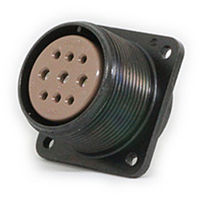 日本航空電子工業 半田結線式 パネル取付レセプタクル N/MS3102A20-18S 1個（直送品）