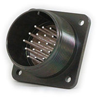 日本航空電子工業 半田結線式 パネル取付レセプタクル N/MS3102A22-14P 1個（直送品）