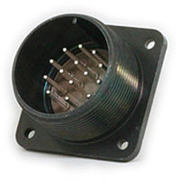 日本航空電子工業 半田結線式 パネル取付レセプタクル N/MS3102A22-19P 1個（直送品）