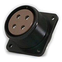 日本航空電子工業 半田結線式 パネル取付レセプタクル N/MS3102A22-22S 1個（直送品）