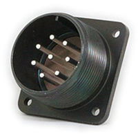 日本航空電子工業 半田結線式 パネル取付レセプタクル N/MS3102A22-23P 1個（直送品）