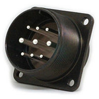 日本航空電子工業 半田結線式 パネル取付レセプタクル N/MS3102A24-11P 1個（直送品）