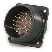 日本航空電子工業 半田結線式 パネル取付レセプタクル N/MS3102A28-12P 1個（直送品）