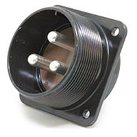 日本航空電子工業 半田結線式 パネル取付レセプタクル N/MS3102A28-6P 1個（直送品）