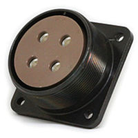 日本航空電子工業 半田結線式 パネル取付レセプタクル N/MS3102A32-17S 1個（直送品）