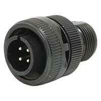 日本航空電子工業 半田結線式 ストレートプラグ N/MS3106B14S-2P 1個（直送品）