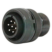 日本航空電子工業 半田結線式 ストレートプラグ N/MS3106B16S-1P 1個（直送品）