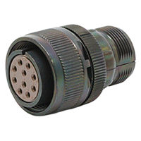 日本航空電子工業 半田結線式 ストレートプラグ N/MS3106B18-1S 1個（直送品）