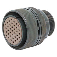 日本航空電子工業 半田結線式 ストレートプラグ N/MS3106B28-21S 1個（直送品）