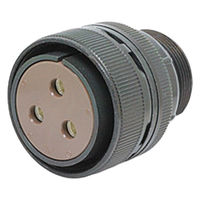 日本航空電子工業 半田結線式 ストレートプラグ N/MS3106B28-6S 1個（直送品）