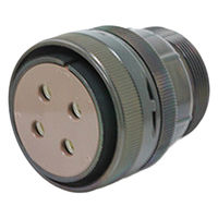 日本航空電子工業 半田結線式 ストレートプラグ N/MS3106B32-17S 1個（直送品）