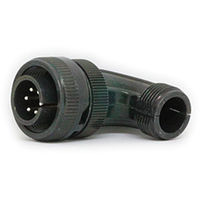 日本航空電子工業 半田結線式 ライトアングルプラグ N/MS3108B14S-6P 1個（直送品）