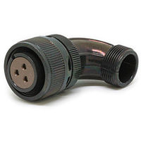 日本航空電子工業 半田結線式 ライトアングルプラグ N/MS3108B16-10S 1個（直送品）