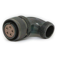 日本航空電子工業 半田結線式 ライトアングルプラグ N/MS3108B18-11S 1個（直送品）