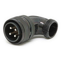 日本航空電子工業 半田結線式 ライトアングルプラグ N/MS3108B22-22P 1個（直送品）