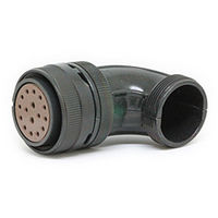 日本航空電子工業 半田結線式 ライトアングルプラグ N/MS3108B24-7S 1個（直送品）