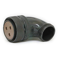 日本航空電子工業 半田結線式 ライトアングルプラグ N/MS3108B28-6S 1個（直送品）