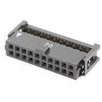 日本航空電子工業 SENタイプ 圧接式ソケット 1.27mmピッチフラットリボンケーブル接続用 PS-16SEN-D4P1-1D 1個（直送品）