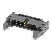 日本航空電子工業 2.54mmピッチ LP1タイプピンヘッダ ロック&イジェクトレバー付き PS-20PE-D4T1-LP1 1個（直送品）