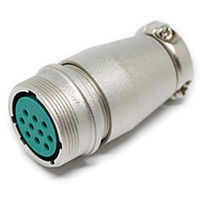 日本航空電子工業 ケーブル中継用レセプタクル ソケットインサート SRCN1A21-10S 1個（直送品）