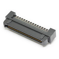 日本航空電子工業 レセプタクル ライトアングルスルーホールタイプ(フックピン付き) TX24-60R-LT-H1E 1個（直送品）