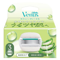 ジレット ヴィーナス うるツヤ肌 敏感肌むけ 5枚刃 替刃3B P＆G