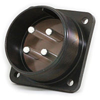 日本航空電子工業 半田結線式 パネル取付レセプタクル N/MS3102A32-17P 1個（直送品）