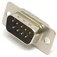 日本航空電子工業 EMI対策 半田型 電線側コネクタ ピン 9 極 DE-9PF-N 1個（直送品）