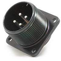 日本航空電子工業 半田結線式 パネル取付レセプタクル N/MS3102A18-10P 1個（直送品）